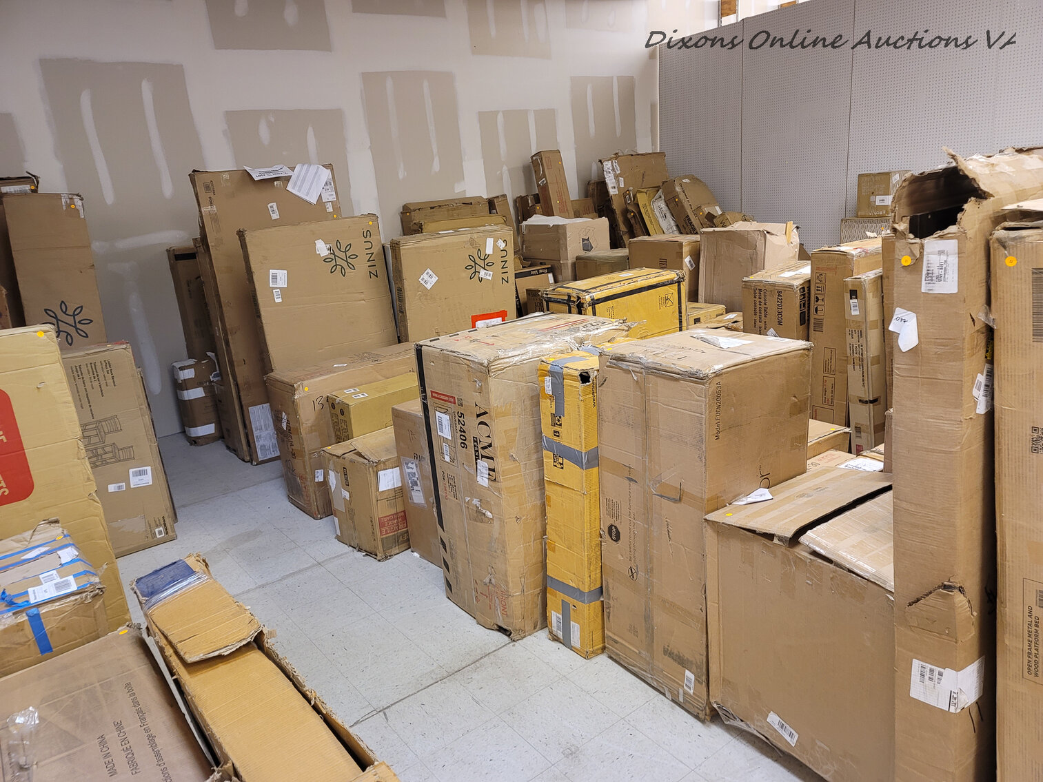 11/29/2022 Brand New Boxed Furniture Liquidation Sale, Part 1.