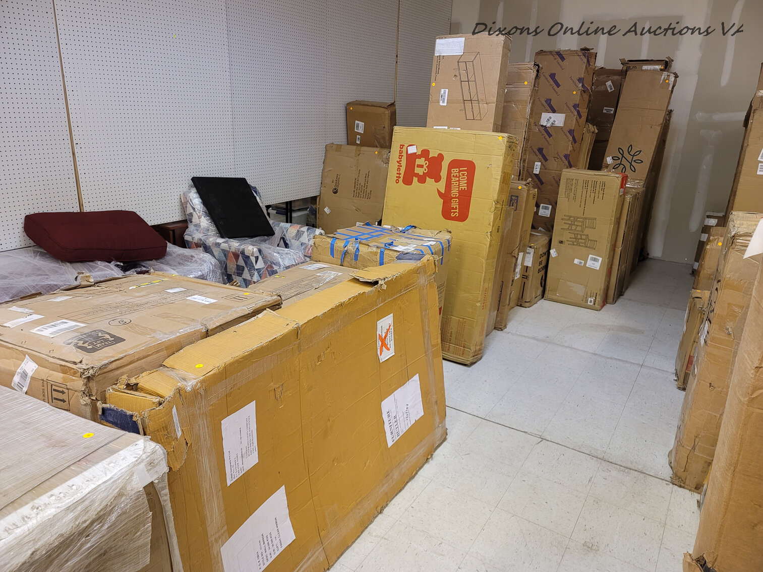 11/29/2022 Brand New Boxed Furniture Liquidation Sale, Part 1.