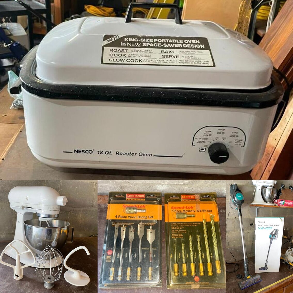 Image for Tools, Antiques, Furniture, Christmas Villages, Household Items and More.