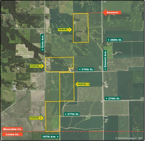 Image for Closed - Muscatine Co., IA - 311.31 Ac., m/l (010-2504)