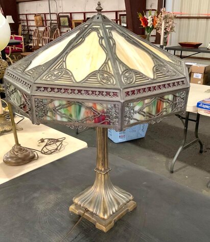 Image for Slag Glass Lamps, Advertising, Longaberger, Metal Toys, Vintage Games, Antique Furniture, Bottles