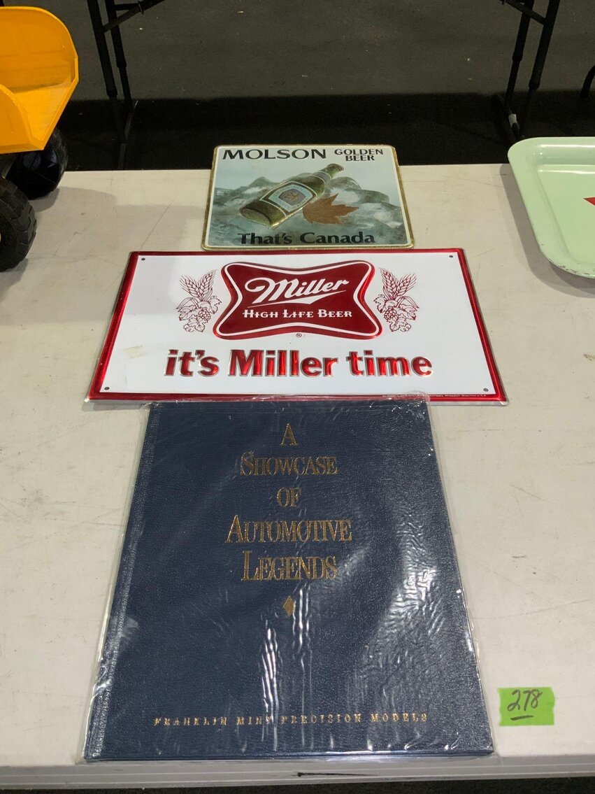 Image for Slag Glass Lamps, Advertising, Longaberger, Metal Toys, Vintage Games, Antique Furniture, Bottles