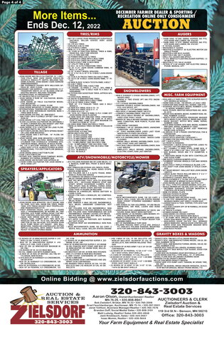 Image for DECEMBER FARMER DEALER & SPORTING / RECREATION ONLINE ONLY CONSIGNMENT