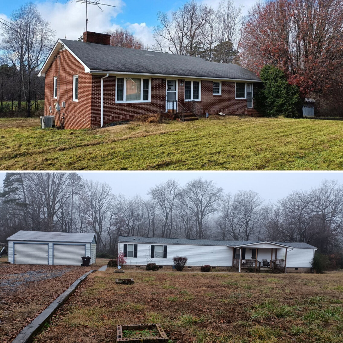 Image for Commissioner's Sale - 2 Properties - Brick Home in Pinnacle, NC & Singlewide in Dobson, NC