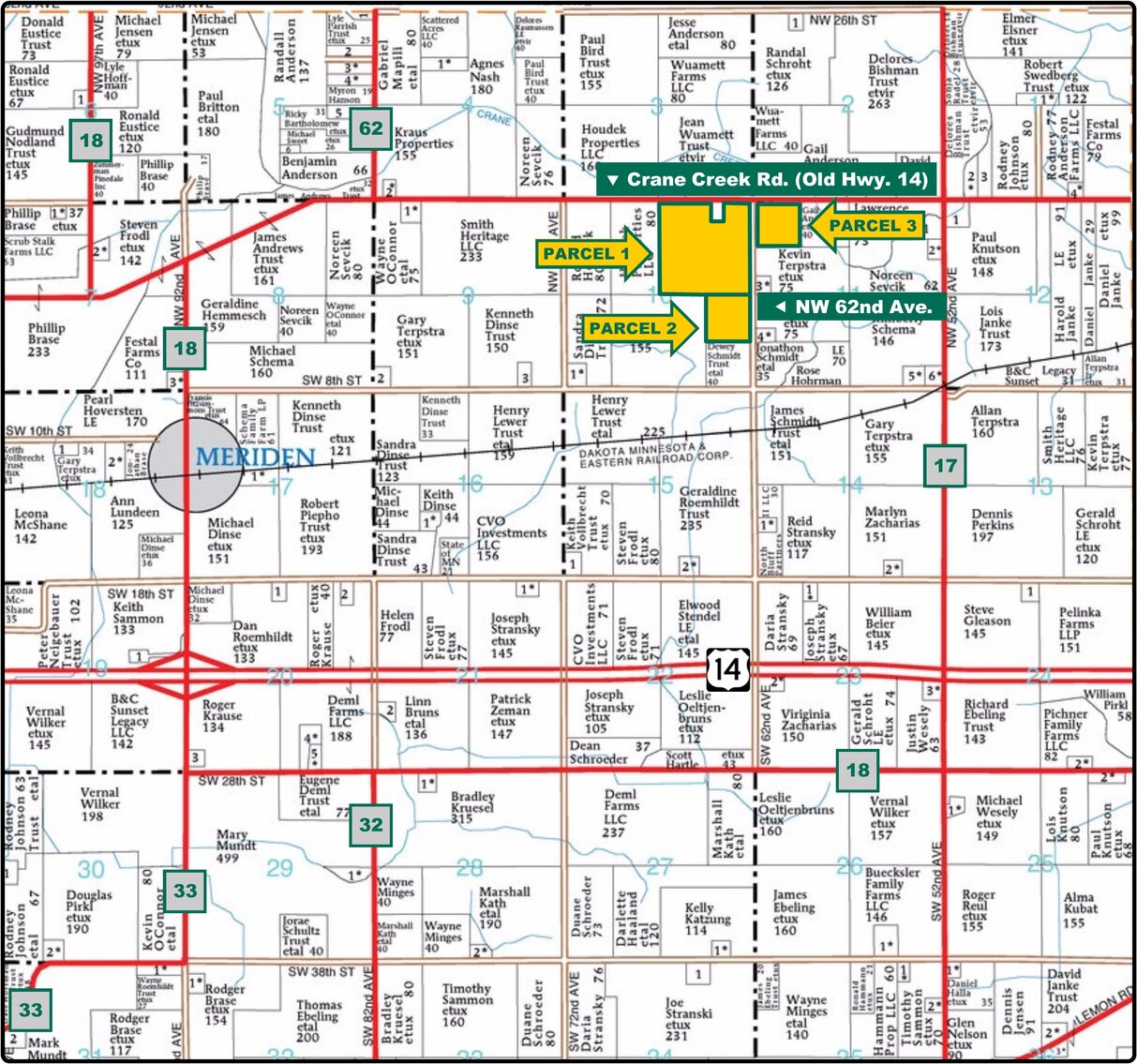 Image for Closed - Steele Co., MN - 237.18 Ac., m/l (190-0158)