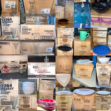 Image for NEW Restaurant China, Barware, Distribution Company Closing