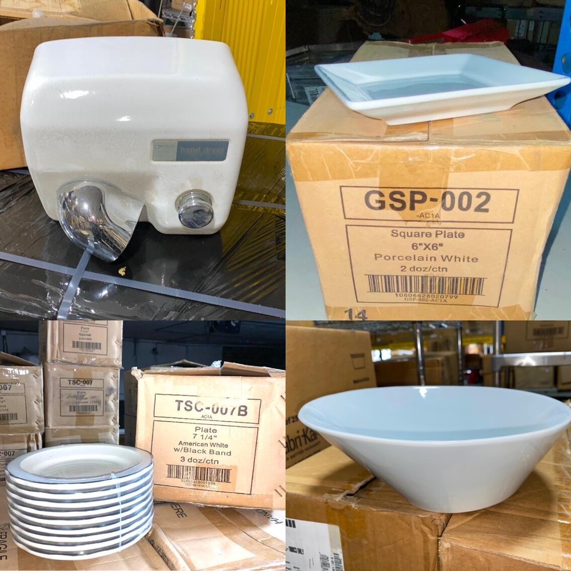 Image for NEW Restaurant China, Barware, Distribution Company Closing