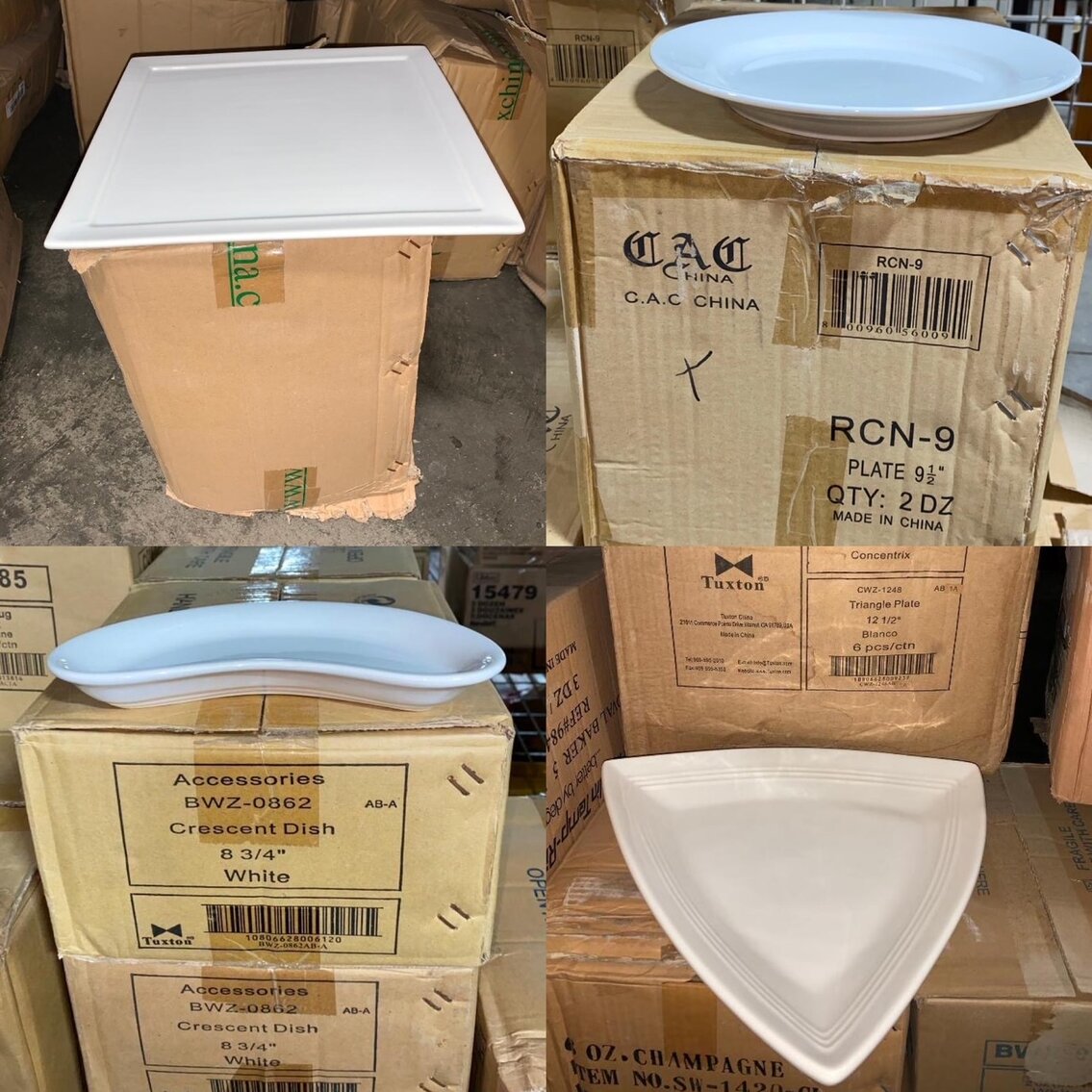 Image for NEW Restaurant China, Barware, Distribution Company Closing