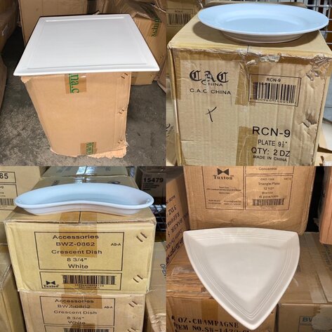 Image for NEW Restaurant China, Barware, Distribution Company Closing