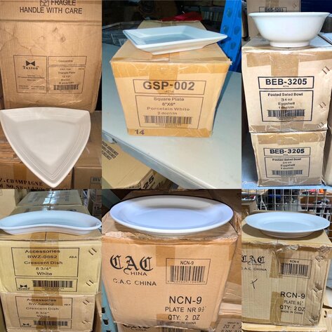 Image for NEW Restaurant China, Barware, Distribution Company Closing