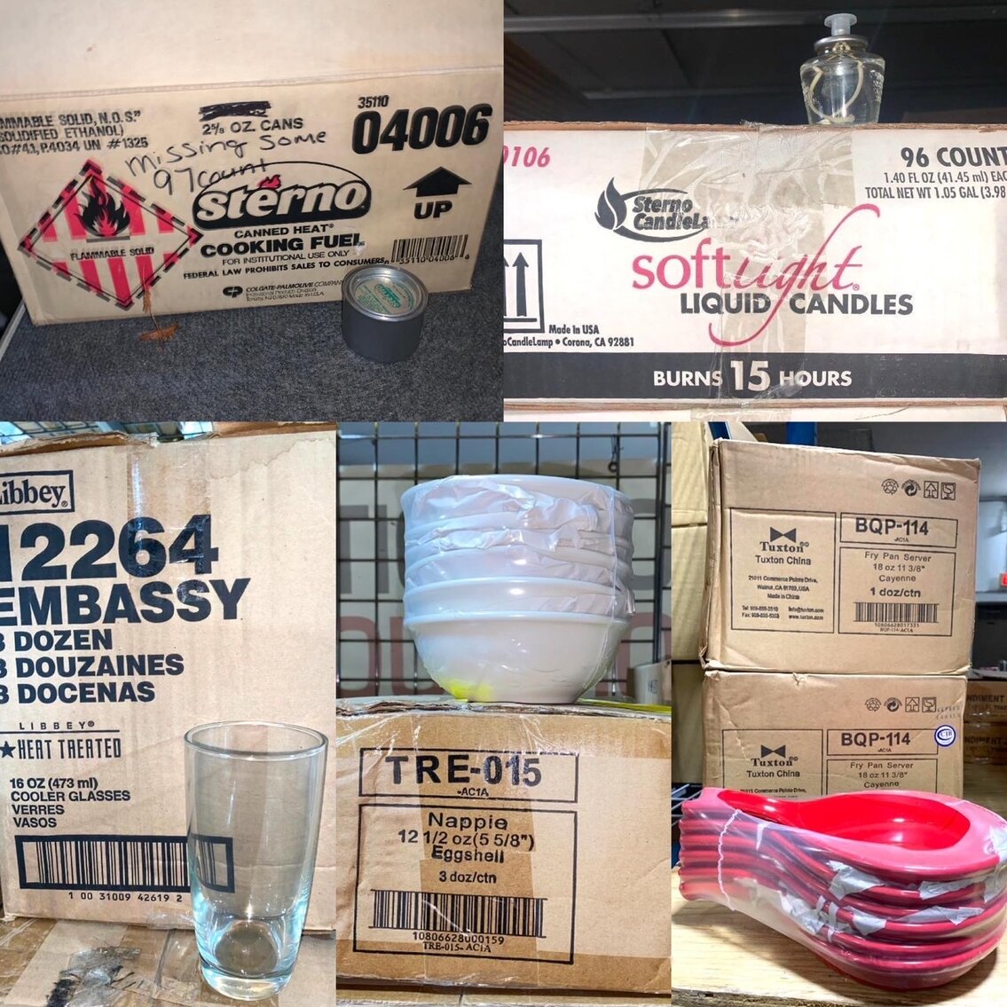 Image for NEW Restaurant China, Barware, Distribution Company Closing