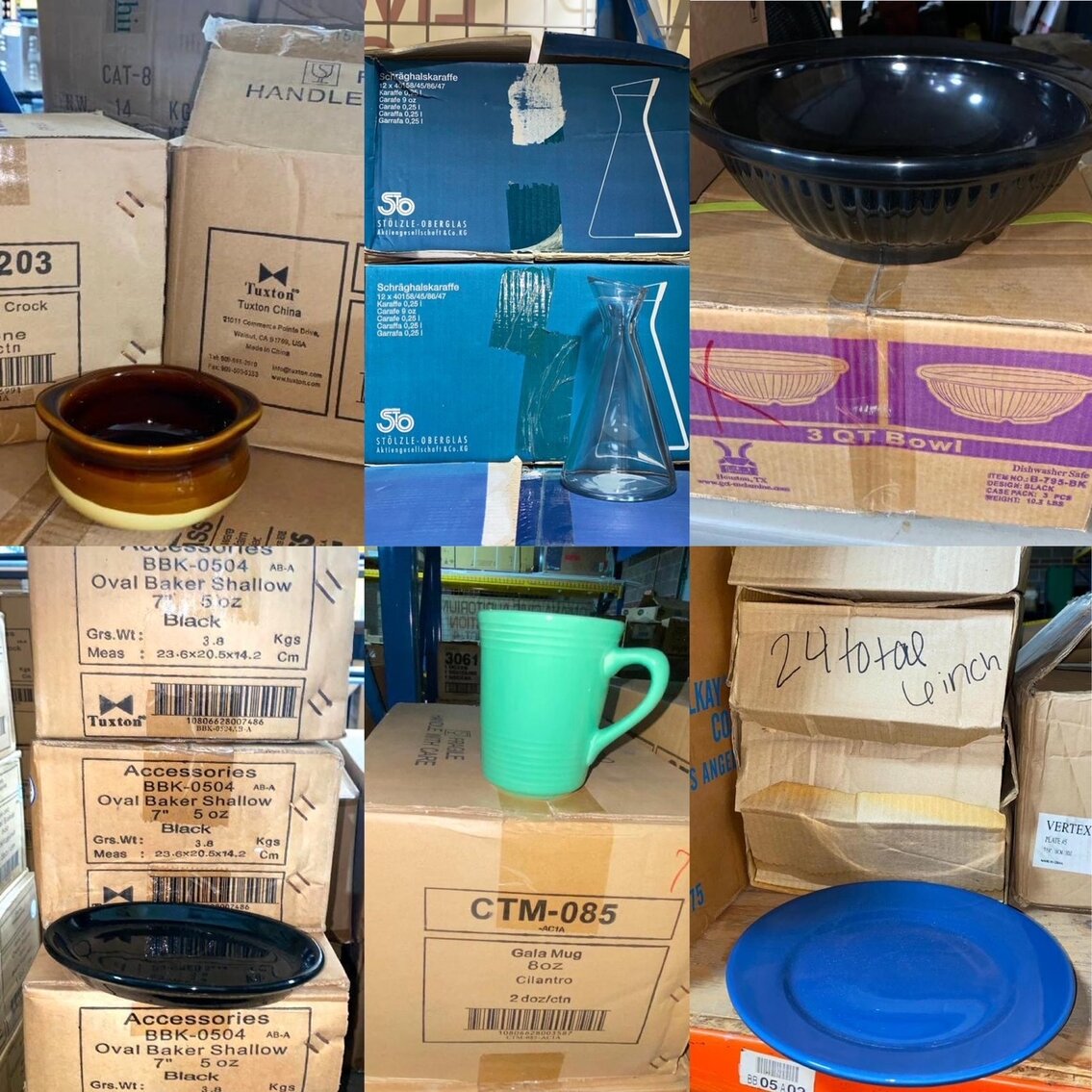 Image for NEW Restaurant China, Barware, Distribution Company Closing