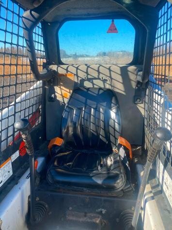 2010 Ford F-550 Super Duty With 11' Dump Box With Plow & Bobcat 763 Skid Steer