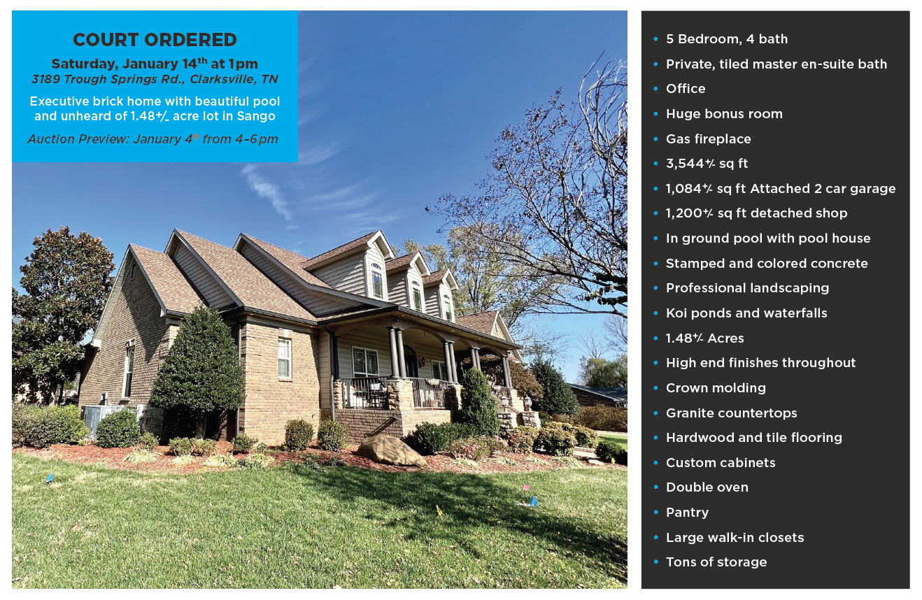 Image for Clarksville Executive Home on 1.48+/- Acres