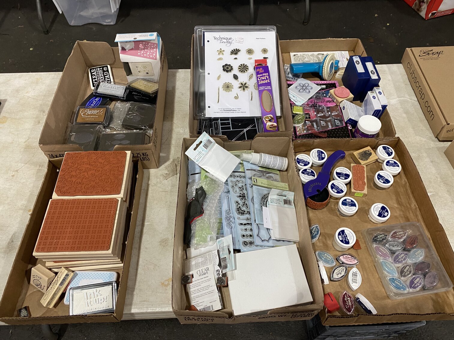 Image for Scrapbook Supplies& Material, Thirty-One brand bags, Electric Scooter, Longaberger Baskets & Pottery