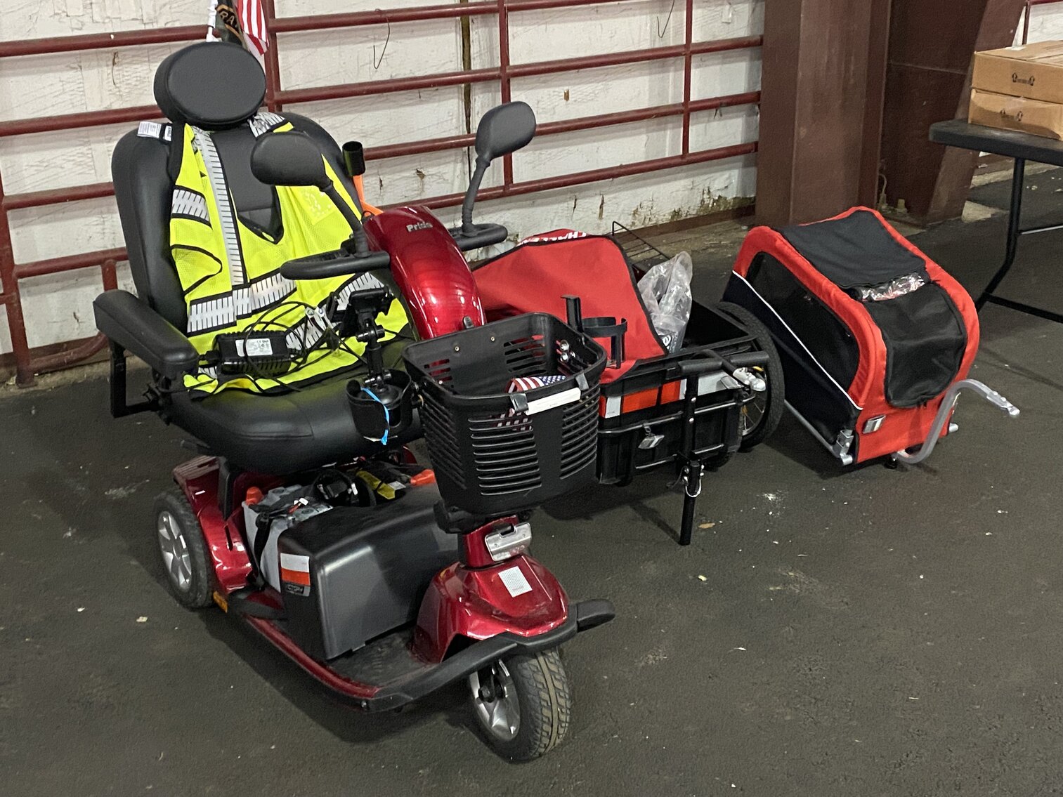 Image for Scrapbook Supplies& Material, Thirty-One brand bags, Electric Scooter, Longaberger Baskets & Pottery