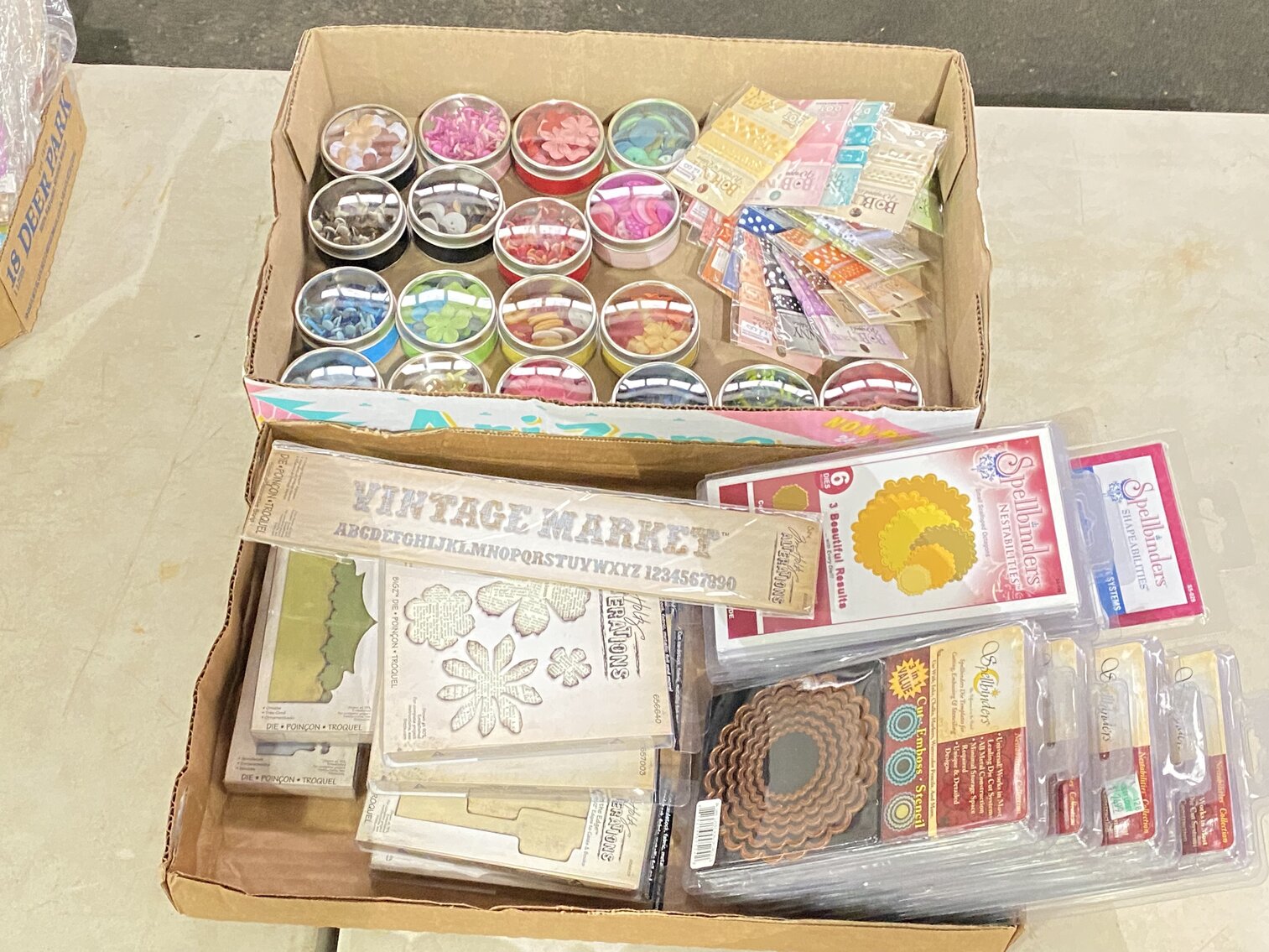 Image for Scrapbook Supplies& Material, Thirty-One brand bags, Electric Scooter, Longaberger Baskets & Pottery