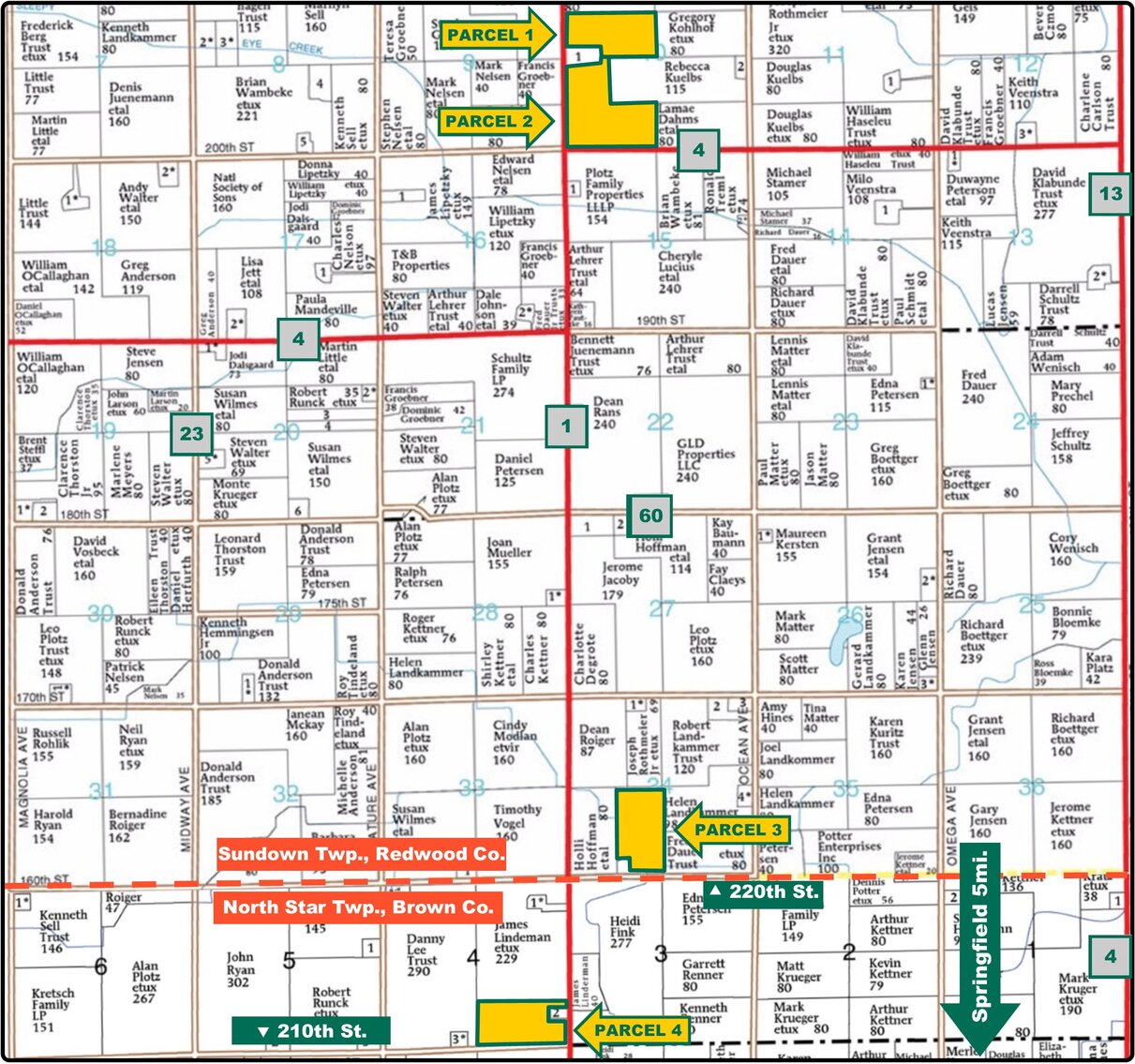 Image for Closed - Redwood/Brown Co., MN - 336.69 Ac., m/l (190-0167)