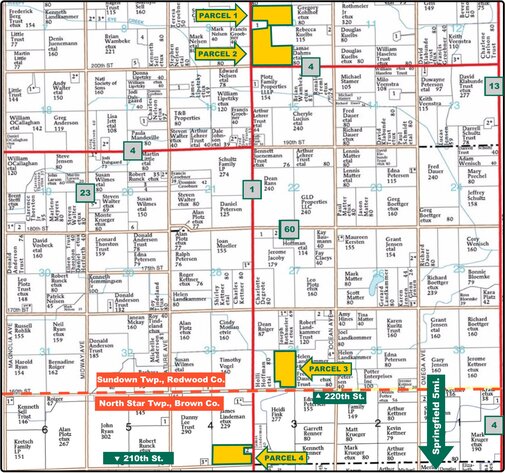 Image for Closed - Redwood/Brown Co., MN - 336.69 Ac., m/l (190-0167)