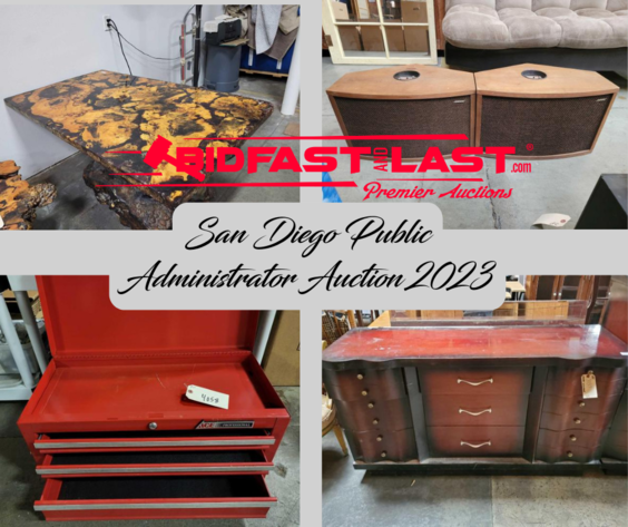 Image for San Diego Public Administrator Auction 2023