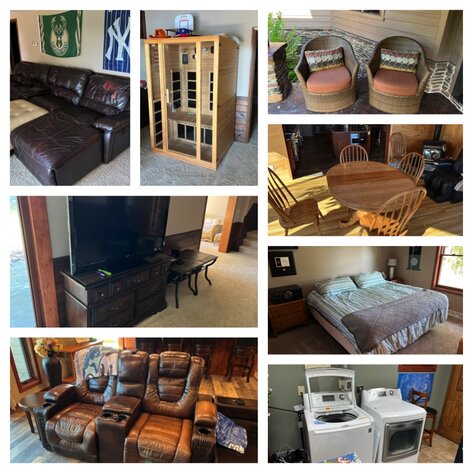 Image for Merrill Online Only Auction! Owners sold their millon dollar Lake Home!