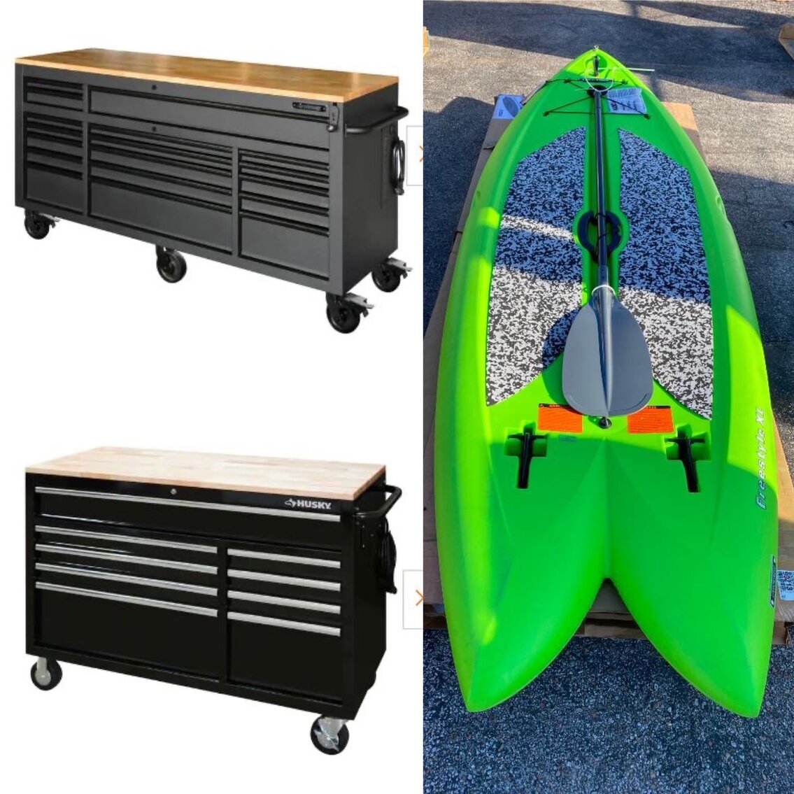 Image for Distribution Hub - Undelivered New Assets, Tools, Garage Cabinets, Exercise Equipment, Home Renovation