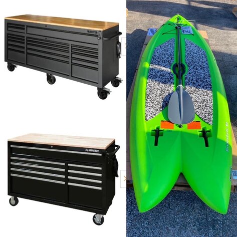 Image for Distribution Hub - Undelivered New Assets, Tools, Garage Cabinets, Exercise Equipment, Home Renovation