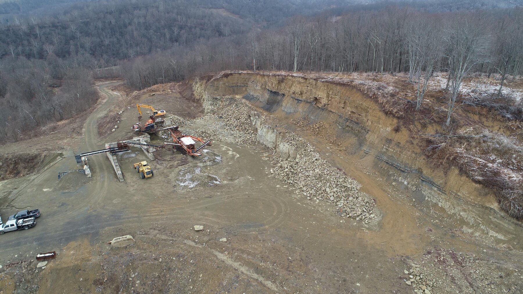 Image for SOLD $605,000 - Stone Quarry on 85+/- Acres with Equipment – Great Investment Opportunity