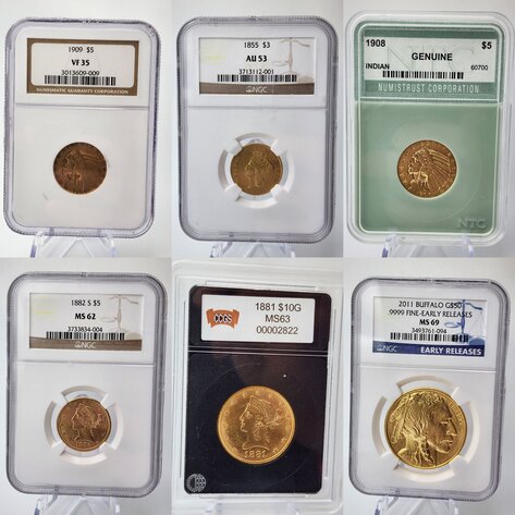 Image for Gold, Silver and Collector Coins & Currency Live Onsite Auction in Omaha w/ Online Bidding