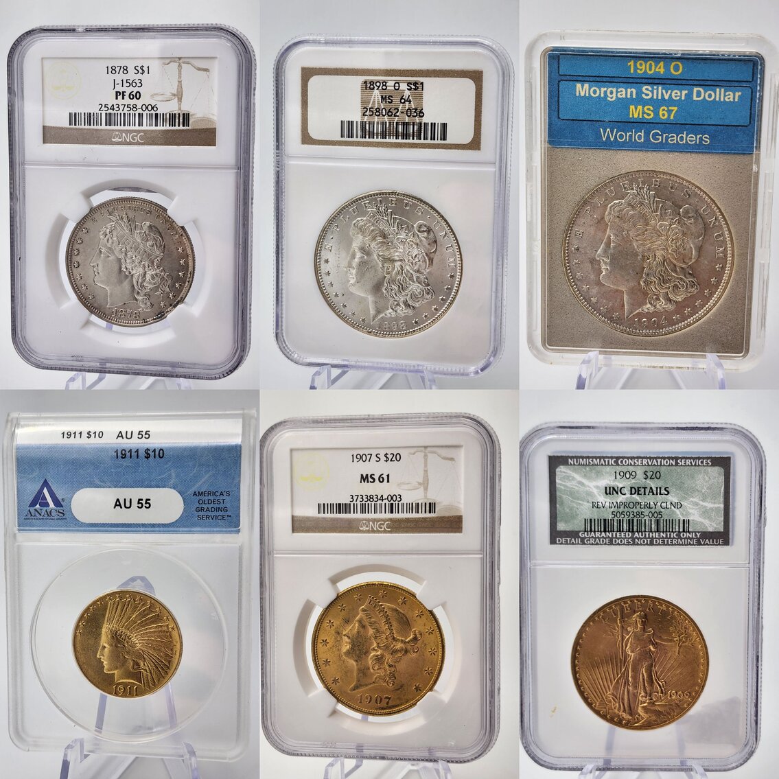 Image for Gold, Silver and Collector Coins & Currency Live Onsite Auction in Omaha w/ Online Bidding