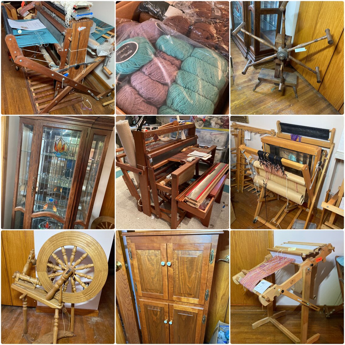 Image for Morgantown, WV – Estate of Shari Wilson: Looms, Spinning Wheels, Quality Yarn, Craft Items, and More!