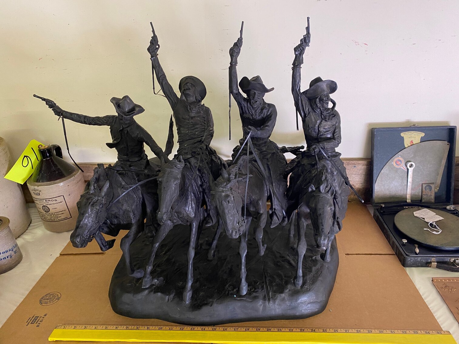 Jane Lew, WV HUGE Antique Auction! 500 Lots! Stoneware, Phonographs