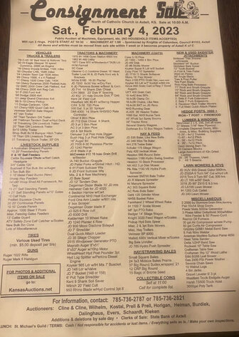 Image for Axtell Knights of Columbus Consignment Auction