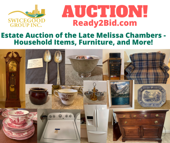 Image for Estate Auction of the Late Melissa Chambers - Household Items, Furniture, and More!