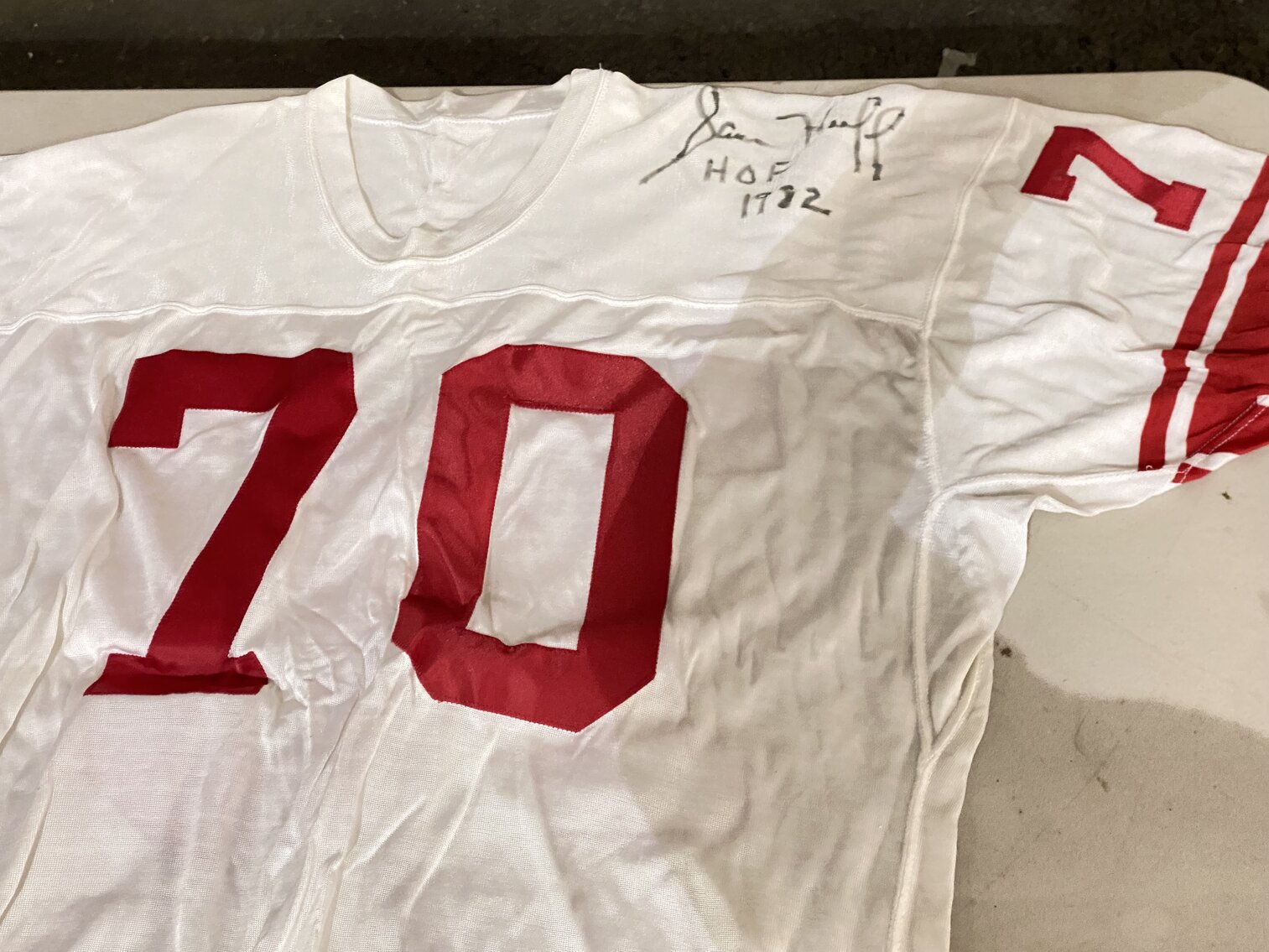 Image for Estate of Sam Huff, NFL Hall of Fame Linebacker