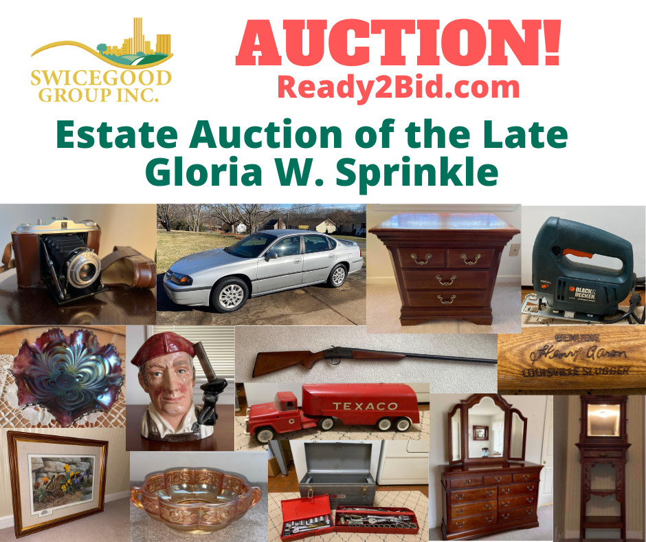 Estate Auction of the Late Gloria W. Sprinkle