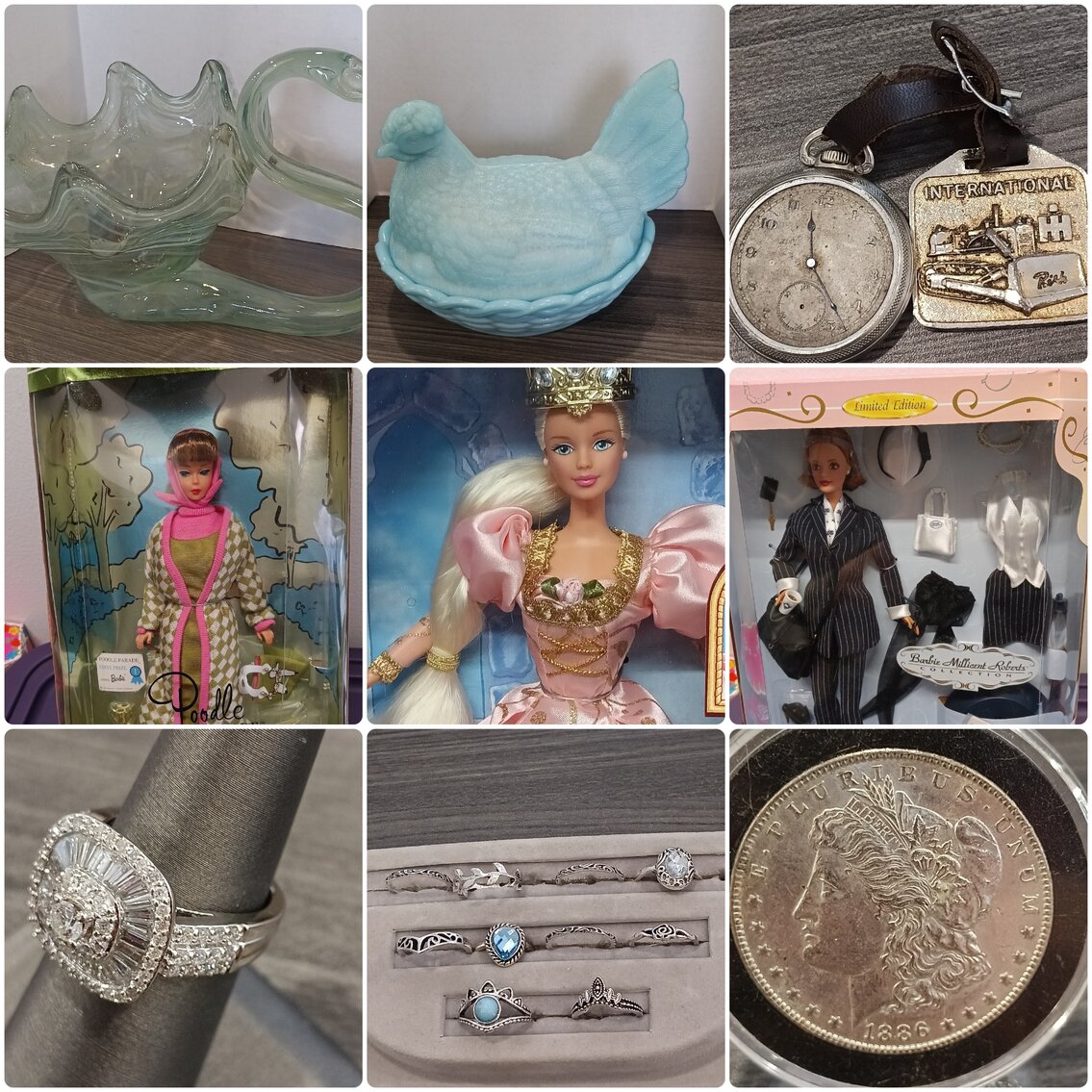 Image for St Albans, WV – Coins, Jewelry, Art Glass, Collectible Barbies!