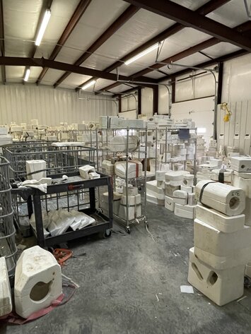 Image for Ceramic Molds Warehouse Liquidation Auction