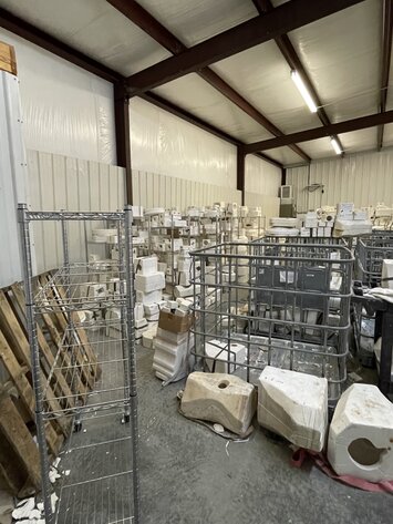 Image for Ceramic Molds Warehouse Liquidation Auction
