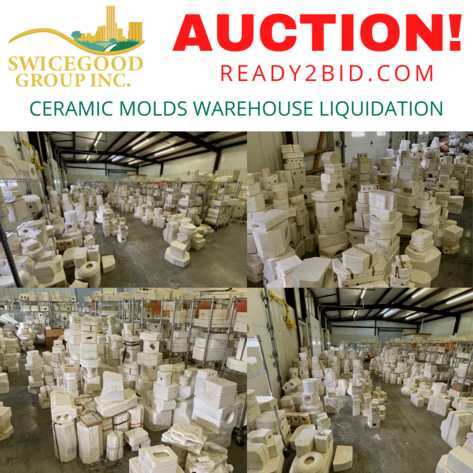 Image for Ceramic Molds Warehouse Liquidation Auction