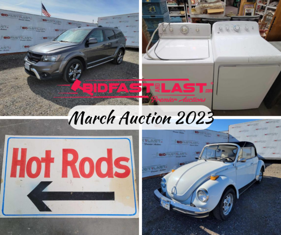 Image for Bid Fast and Last March Auction 2023
