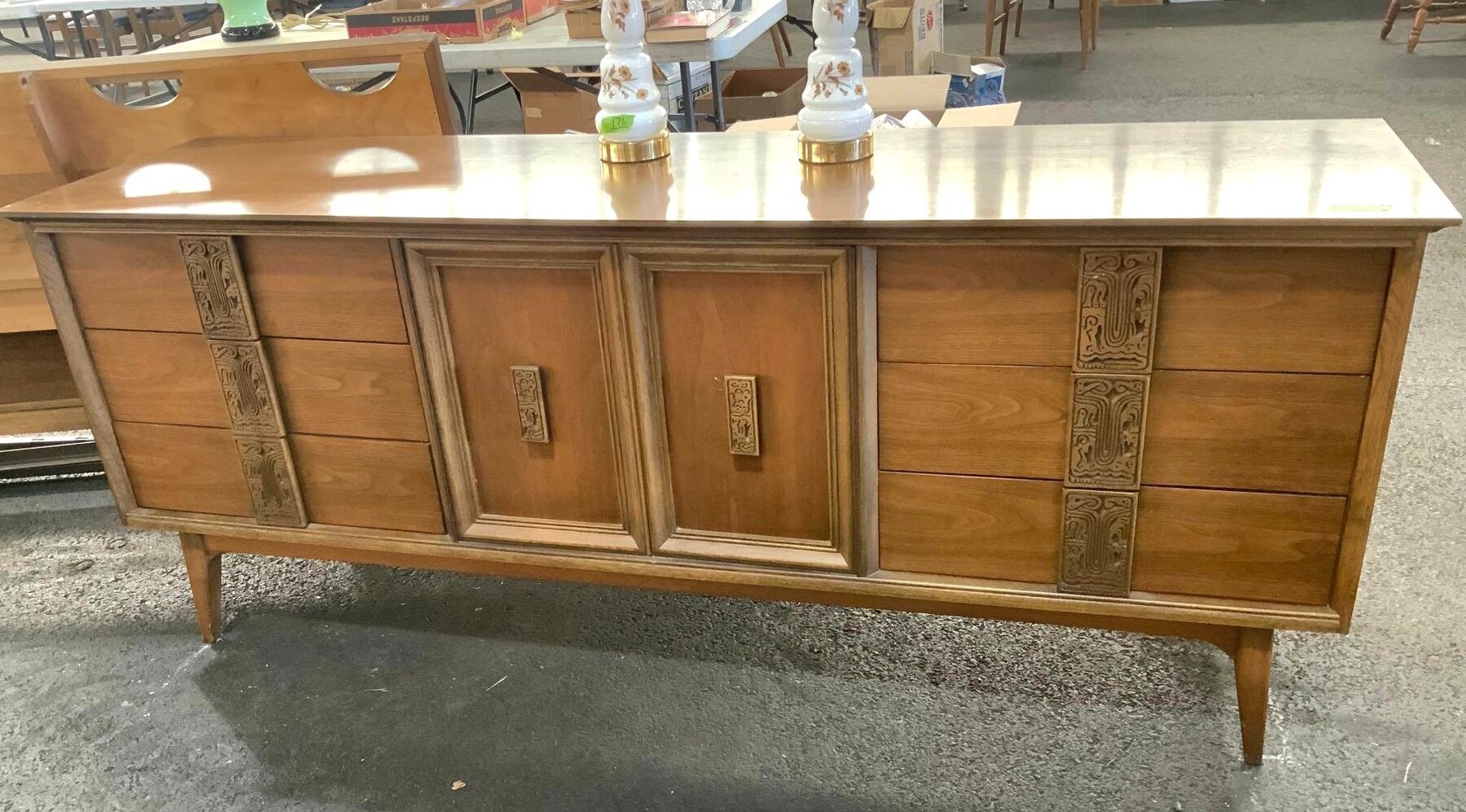 Image for Mid Century Modern Furniture, Southeast Asian Decorative Arts, Sewing Machines, Fabric, Glassware and China, Antiques