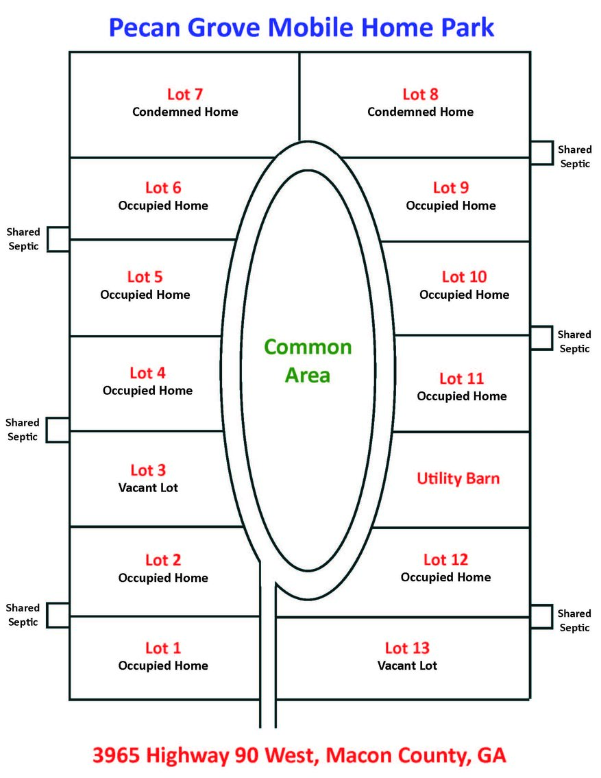 Image for LIVE AUCTION - Pecan Grove Mobile Home Park, Macon County, GA
