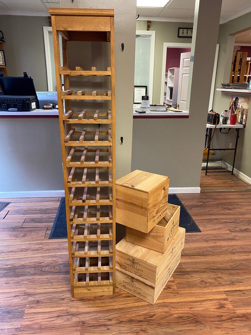 Image for Vienna, WV – Online Wine Store Liquidation: Shelving, Racks, Coolers, Furniture, and More!