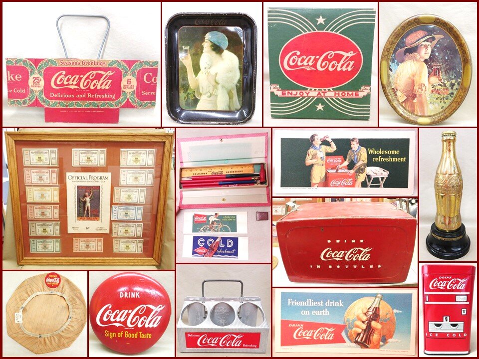 Image for The Tom Blumhoefer Coca Cola & Olympic Collection (mint green tags)
