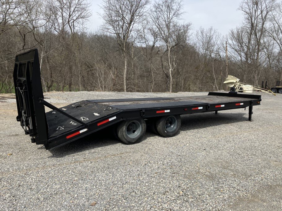 Image for 1984 Belshe 20’ Pintle Hitch Heavy Duty Trailer