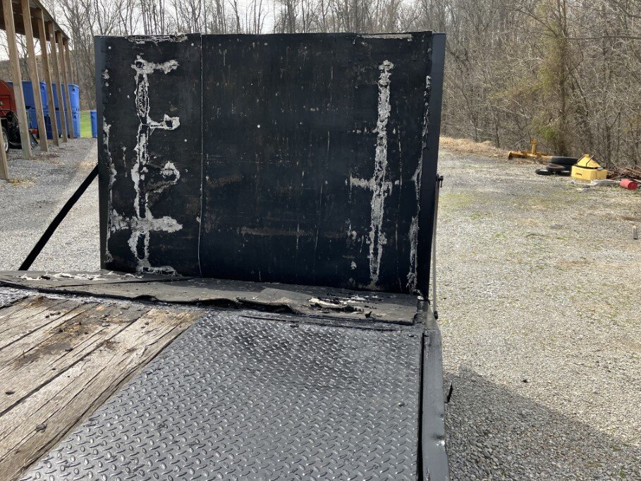 Image for 1984 Belshe 20’ Pintle Hitch Heavy Duty Trailer