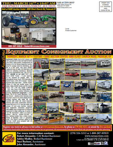 Image for EQUIPMENT AUCTION