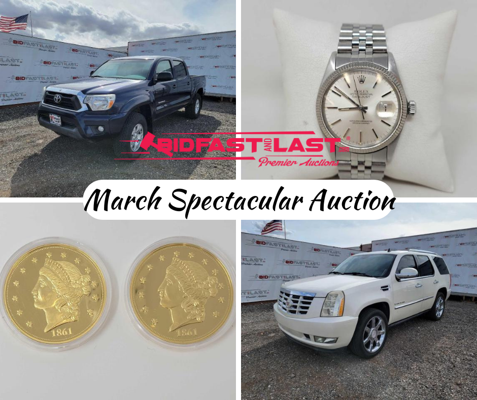 Image for Bid Fast and Last March Spectacular Auction