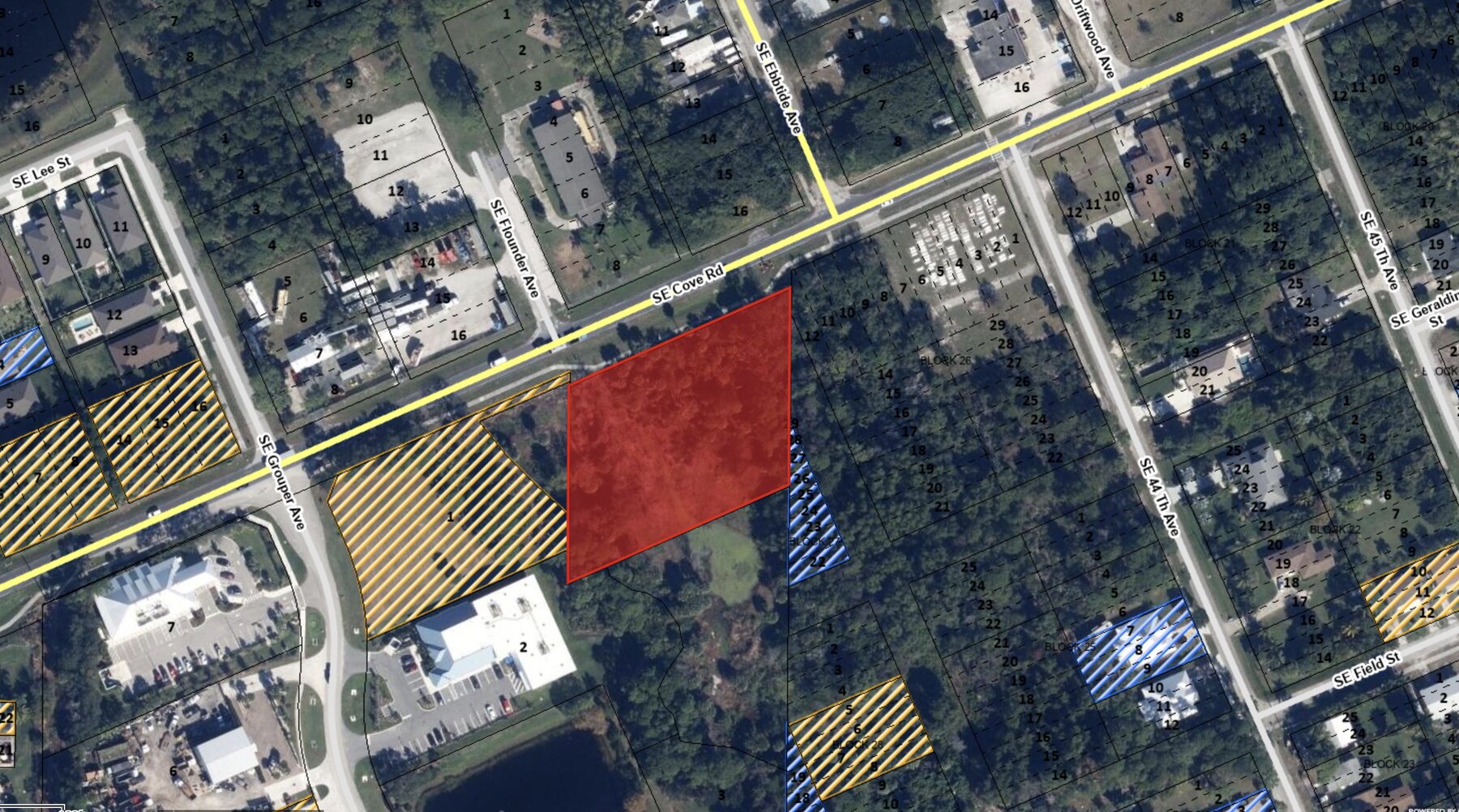 Image for For Sale ONLY at ABSOLUTE AUCTION 1.6 Acres in the Port Salerno Redevelopment Zoning District!